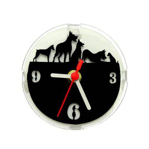 Relógio de Mesa Decorativo - Modelo Dog