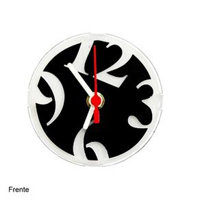 Relógio de Mesa Decorativo Números Modelo 3 - Preto