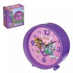Relógio de Mesa Despertador Infantil - Dc Super Friends Roxo