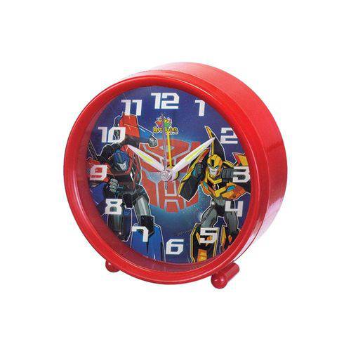 Tudo sobre 'Relógio de Mesa Transformers com Despertador Infantil Luxo R'