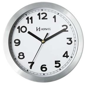 Relógio de Parede 40 Cm Aluminio Herweg 6408