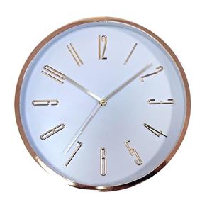Relógio de Parede 32cm de Plástico Long Cobre Urban - H41094 - Cobre