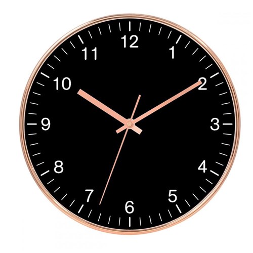 Relógio de Parede Cobre 35 Cm