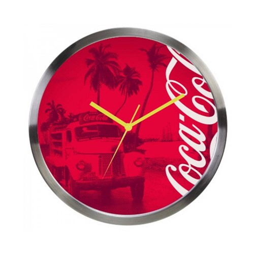 Relógio de Parede Coca-Cola Landscape Rio de Janeiro Metal