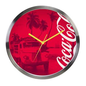 Relógio de Parede Coca-Cola Landscape Rio de Janeiro - Vermelho