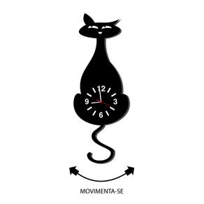 Relógio de Parede com Movimento - Modelo Cat 1