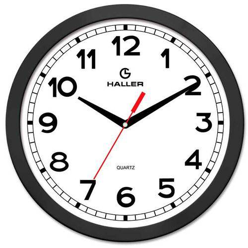Relógio de Parede D30 New York 5396/01 30cm Branco Haller