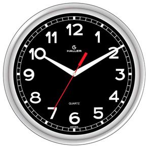 Relógio de Parede D30 New York 5396/05 30cm Prata Haller