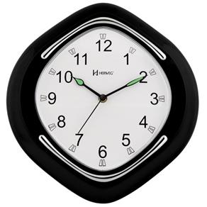 Relógio de Parede Decorativo Herweg Preto 6124-34