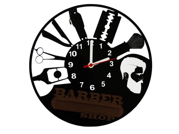 Relógio de Parede Decorativo - Modelo BarberShop - me Criative