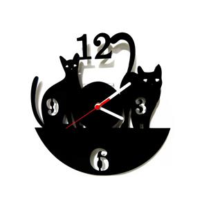 Relógio de Parede Decorativo - Modelo Cats