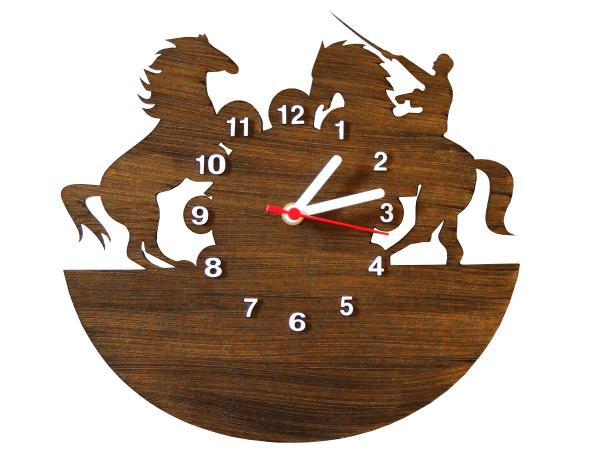 Relógio de Parede Decorativo - Modelo Cavaleiro - me Criative