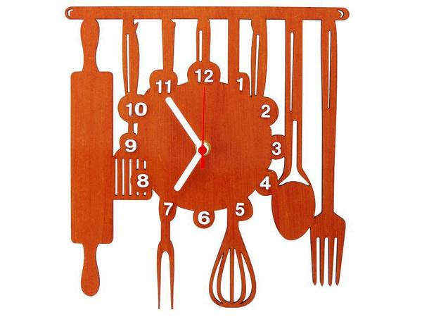 Relógio de Parede Decorativo - Modelo Cozinha - me Criative
