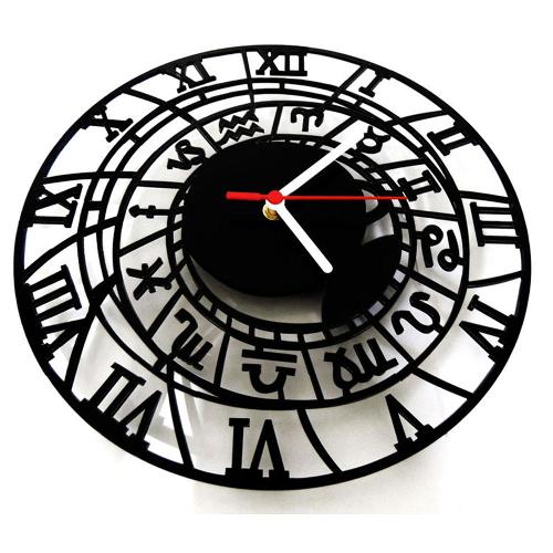 Relógio de Parede Decorativo Números Romanos