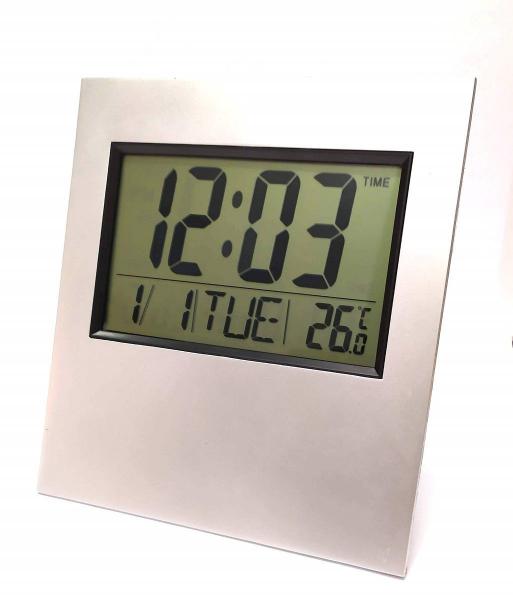 Tudo sobre 'Relógio de Parede Mesa Digital Temperatura Data e Despertador Kenko Kk-2803'