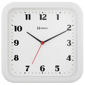 Relógio de Parede Moderno Herweg Branco 6145-21