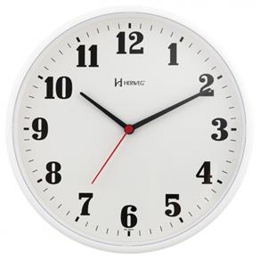 Relógio de Parede Moderno Herweg Branco 6126-21