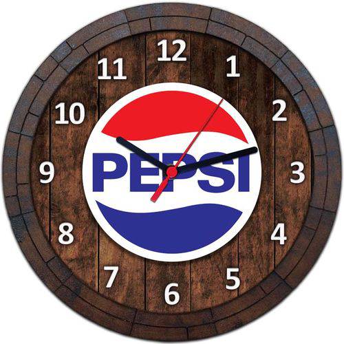 Tamanhos, Medidas e Dimensões do produto Relógio de Parede Quadro Tampa de Barril Cerveja Bebida W045