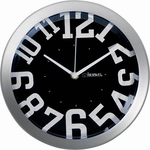 Tamanhos, Medidas e Dimensões do produto Relógio de Parede Quartz Herweg