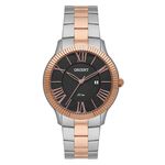 Relógio de Pulso Orient Feminino Misto Ftss1109 G3sr - Rosé e Prata