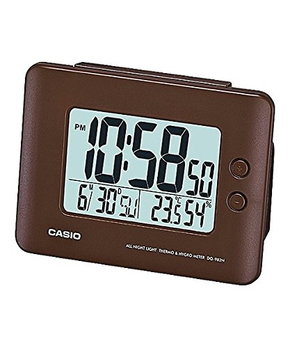 Relógio Despertador Digital Casio C/calendário e Termômetro DQ-982N-5DF