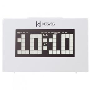 Relógio Despertador Digital Moderno Herweg 2963-21