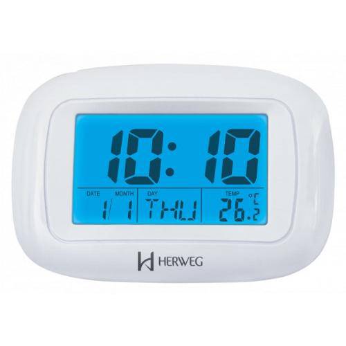 Relógio Despertador Digital Moderno Herweg 2967-242