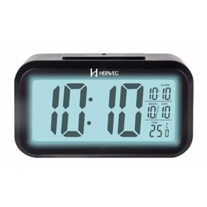 Relógio Despertador Digital Moderno Herweg 2971-34