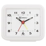 Relógio Despertador Herweg Quartz Branco2612-021 Alarme Alto