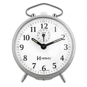 Relógio Despertador Mecânico Clássico Herweg 2210-207
