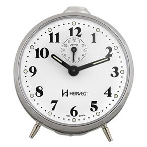 Relógio Despertador Mecânico Clássico Herweg 2214-80