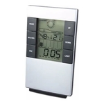 Relógio Digital de Mesa Despertador Previsão Tempo Umidade