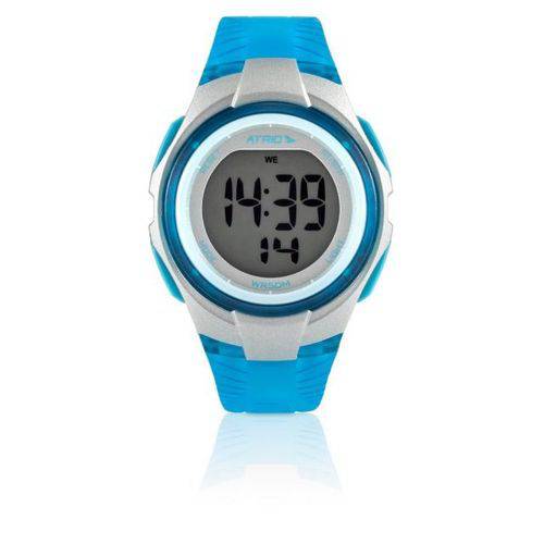 Relógio Digital Feminino Atrio Cooper Azul - ES095