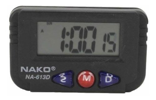 Relógio Digital Portátil Car Clock Automotivo Nako