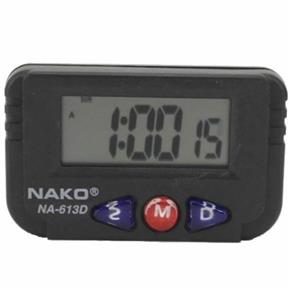 Relógio Digital Portátil Carro Cronometro Despertador Data