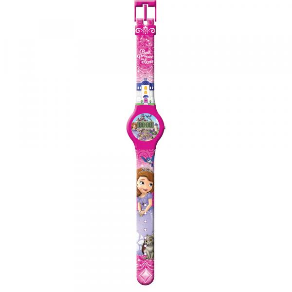 Relógio Digital Princesinha Sofia Disney Intek