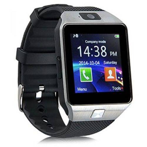 Relógio Dz09 Smartwatch Chip, Recebe Notificações Whatsapp com Bluetooth