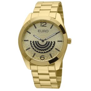 Relógio Euro Fan Dourado - EU2034AN/4D EU2034AN/4D