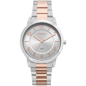 Relógio Euro Feminino Bicolor Trendy Prata - EU2036YLW/5K EU2036YLW/5K
