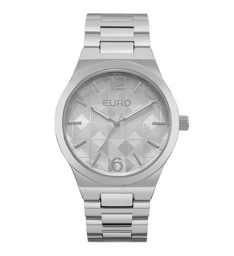 Relógio Euro Feminino 3D EU2036YLL/3K - Prata EU2036YLL/3K