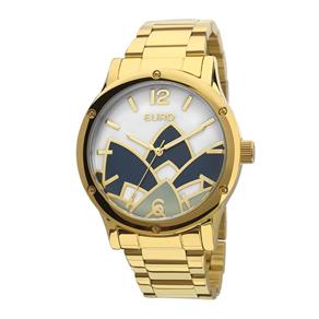Relógio Euro Feminino Madrepérola Dourado - EU2035YCX/4D