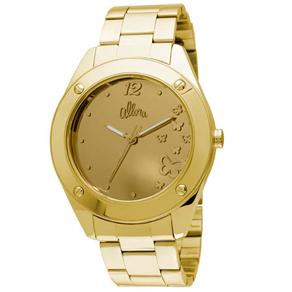 Relógio Feminino Analógico Allora AL2035FV4D - Dourado