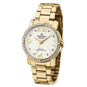 Relógio Feminino Analógico Champion CH24768H – Dourado / Branco