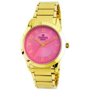 Relógio Feminino Analógico Champion CN25109L - Rosa/Dourado