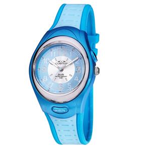 Relógio Feminino Analógico Cosmos OS48667A - Azul