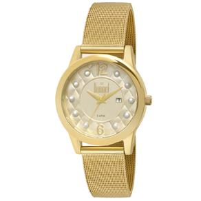 Relógio Feminino Analógico Dumont Clássico DU2015AD/4D - Dourado