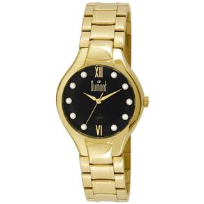 Relógio Feminino Analógico Dumont DU2035LOB 4P - Dourado