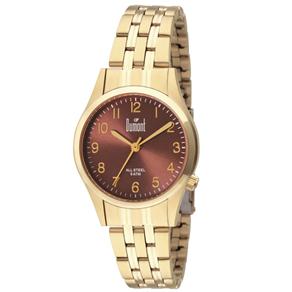 Relógio Feminino Analógico Dumont SA85368/4M - Dourado