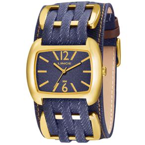 Relógio Feminino Analógico Lince Fashion LQCK036L D2DM - Azul