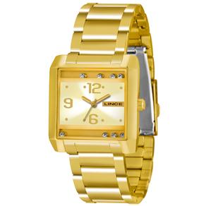 Relógio Feminino Analógico Lince Fashion LQGK033LC2KX - Dourado